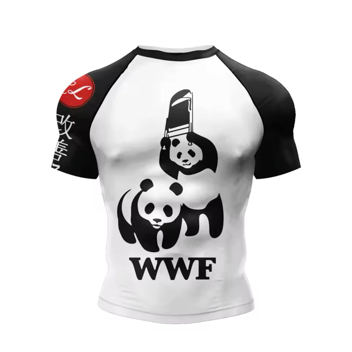 WWF Premium BJJ No Gi / MMA Set. Rash Guard, Shorts & Spats