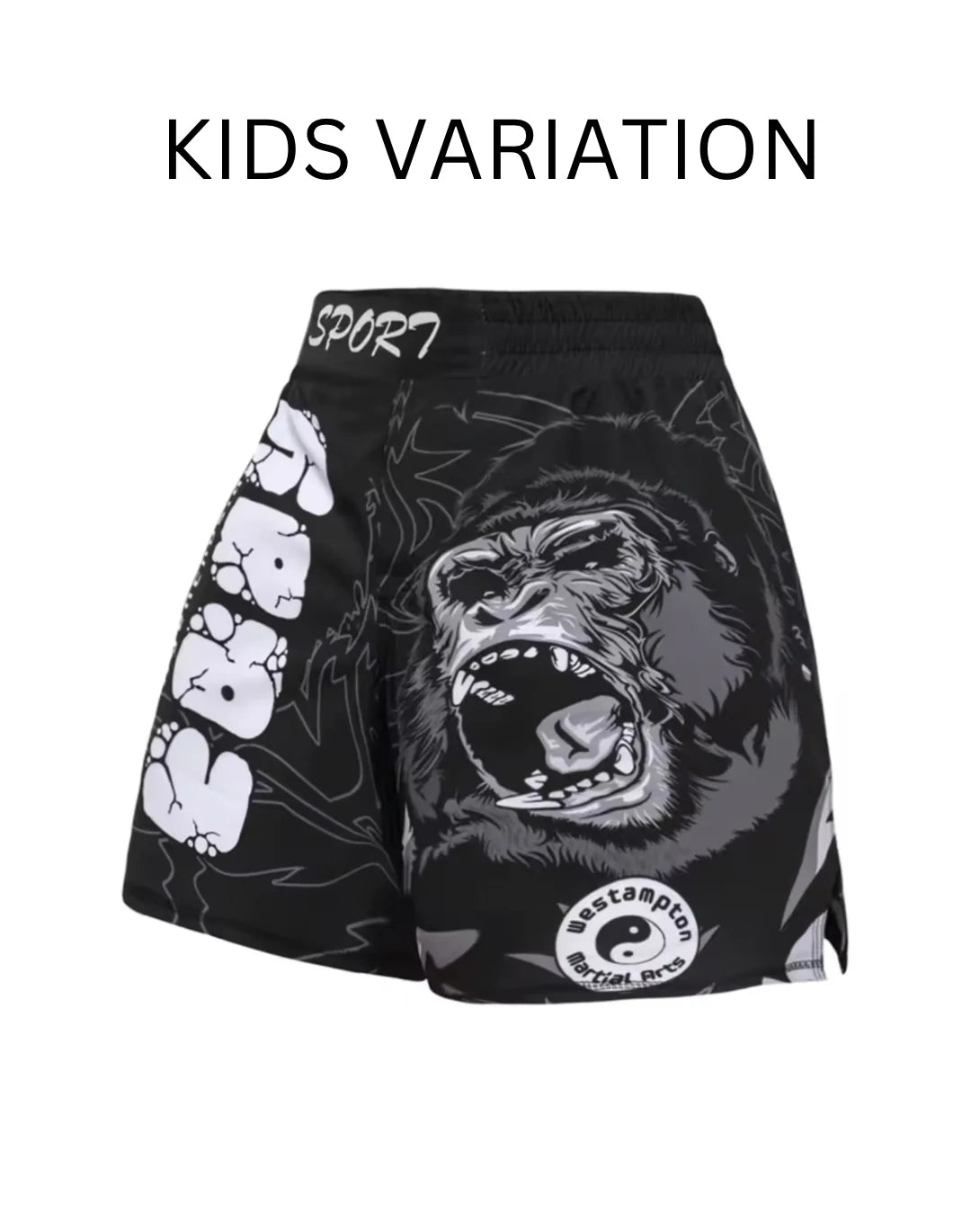 Gorilla Premium BJJ No Gi / MMA Grappling Shorts