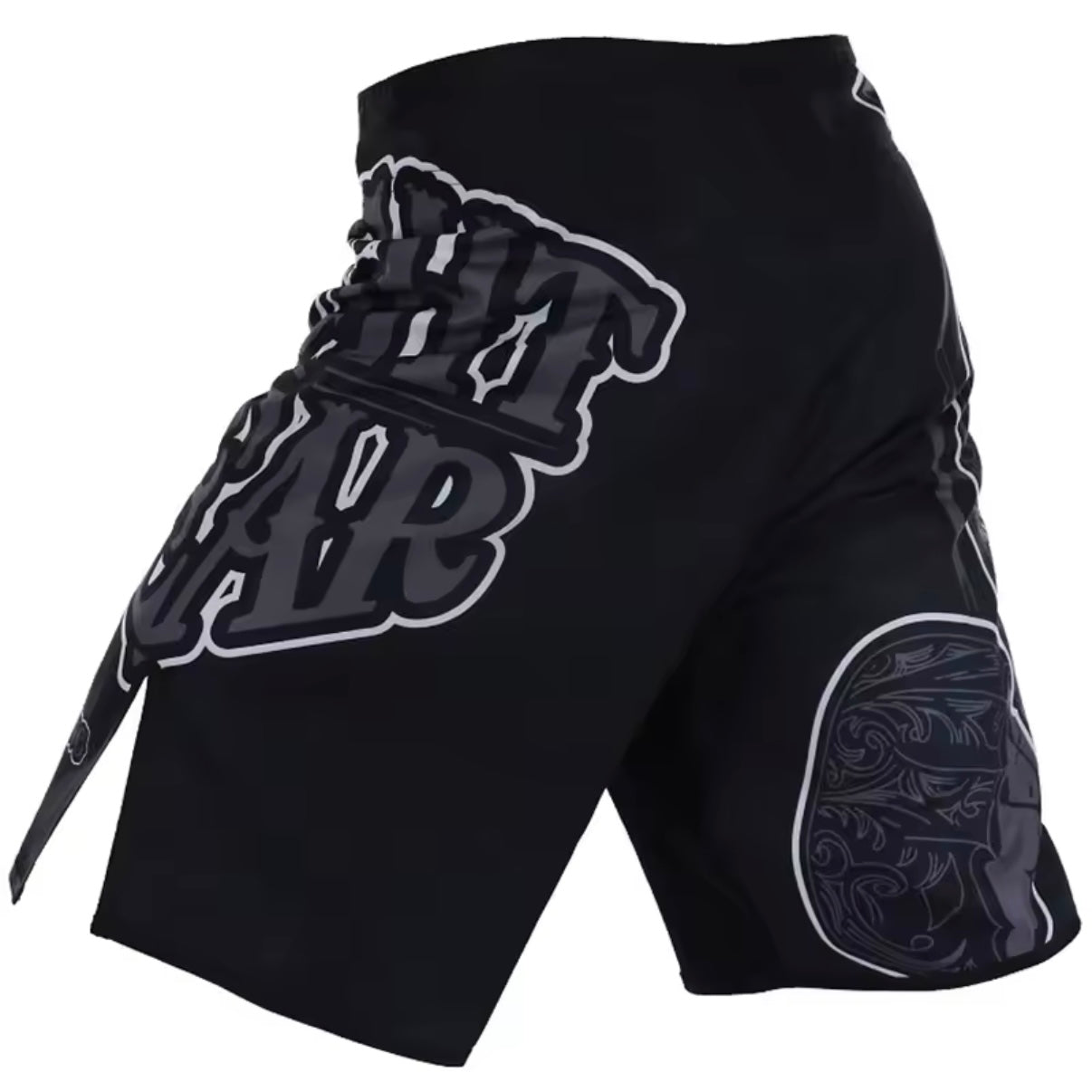 Black Fight Premium MMA Grappling Shorts