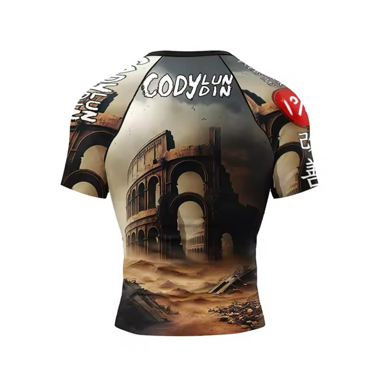 Gladiator Premium BJJ No Gi / MMA Set. Rash Guard, Shorts & Spats