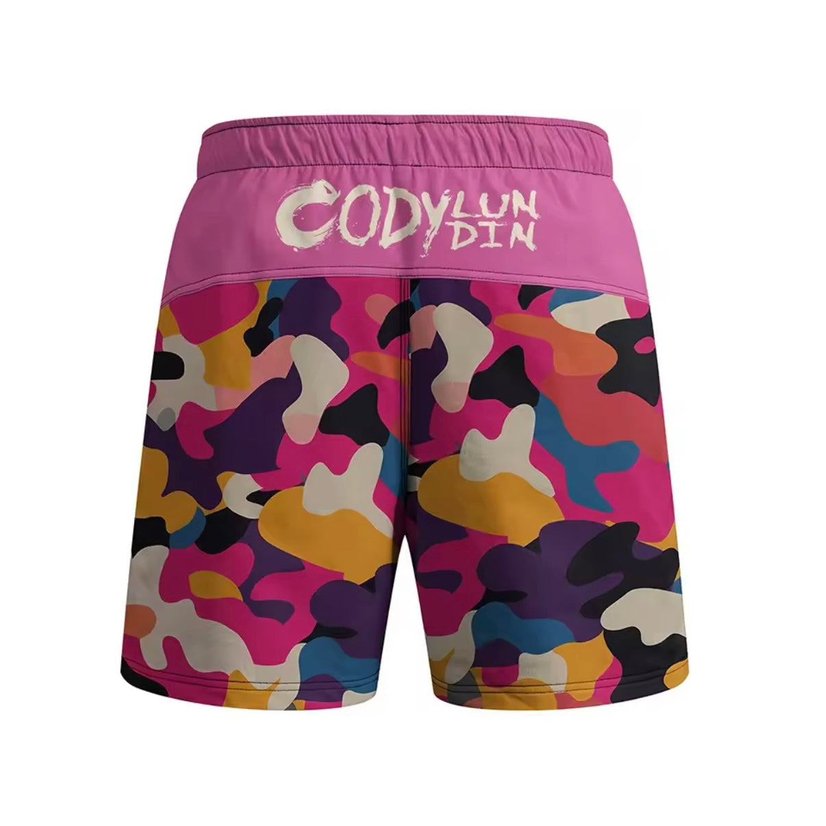 Pink Splash Premium BJJ No Gi Grappling Shorts