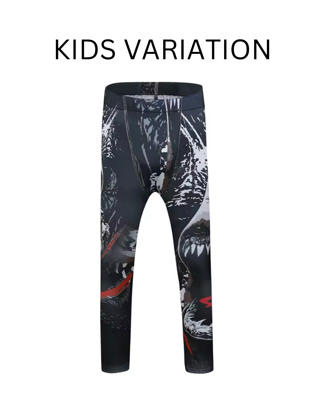 Shark Premium BJJ No Gi / MMA Set. Rash Guard, Shorts & Spats