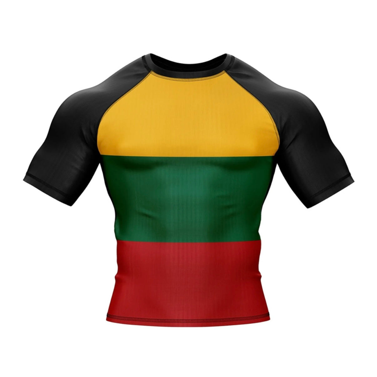 Lithuania (Lietuva) Premium Rash Guard - LONG OR SHORT SLEEVE