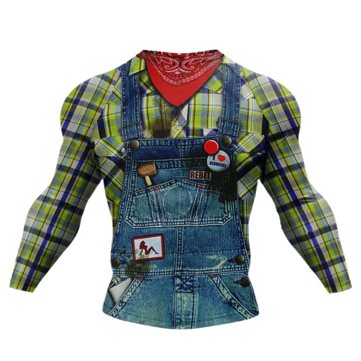 Hillbilly Premium Rash Guard - LONG OR SHORT SLEEVE