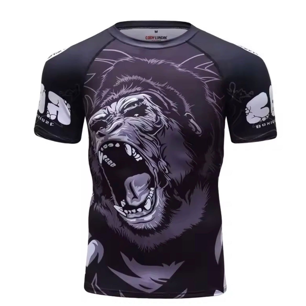 Gorilla Premium BJJ No Gi / MMA Set. Rash Guard, Shorts & Spats