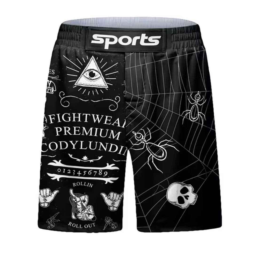 Ouija Premium BJJ No Gi / MMA Grappling Shorts