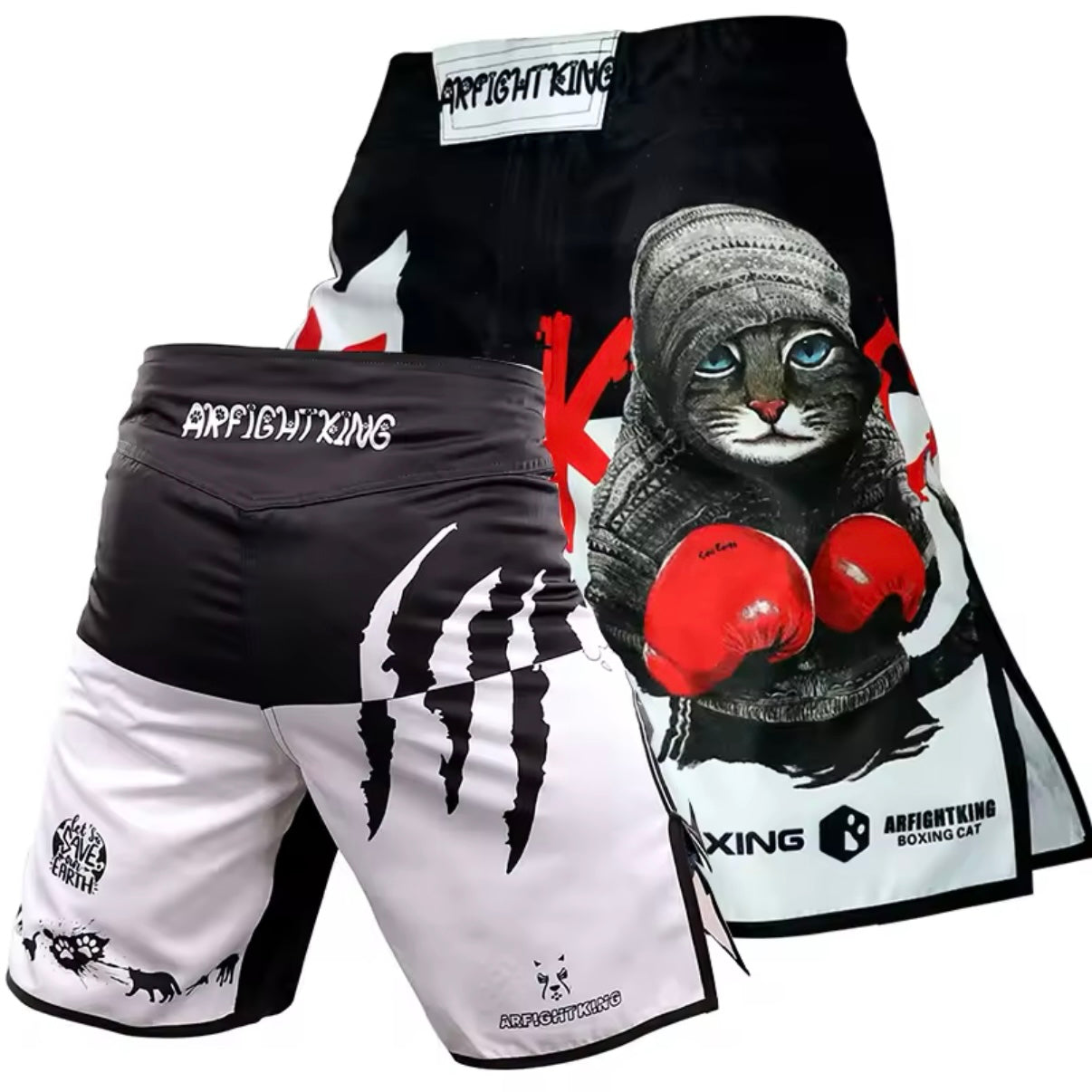 Boxing Cat Premium MMA Shorts