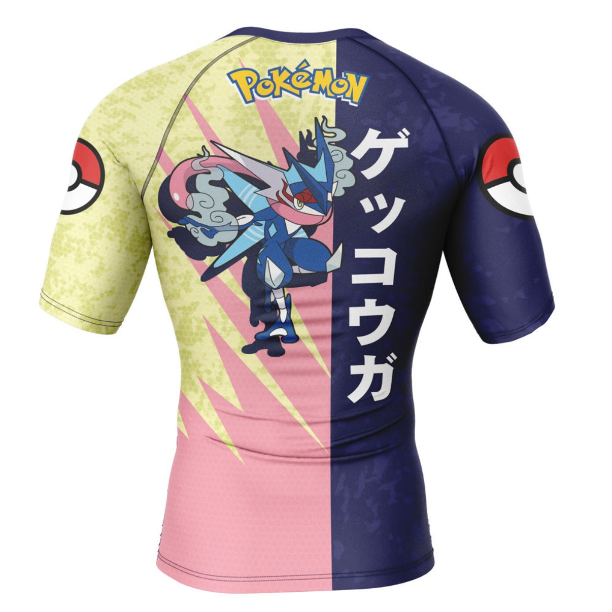 Pokemon Greninja Premium Short Sleeve Rash Guard