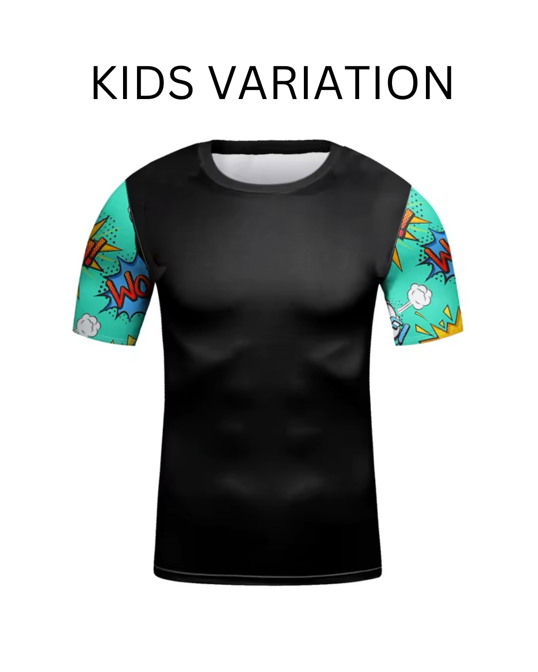 Comic Premium BJJ / MMA Rash Guard - LONG & SHORT SLEEVE VARIATIONS