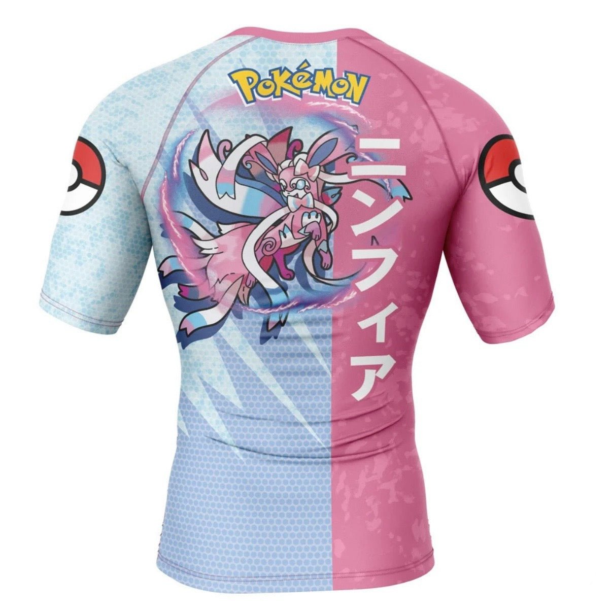 Pokemon Sylveon Premium Short Sleeve Rash Guard