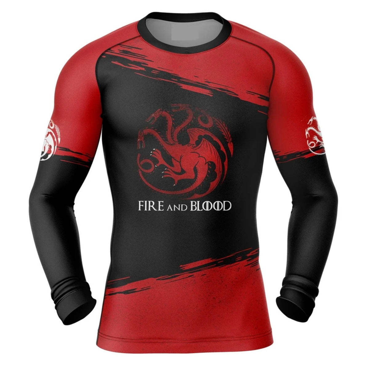 Game of Thrones Targaryen Premium Rash Guard - LONG OR SHORT SLEEVE