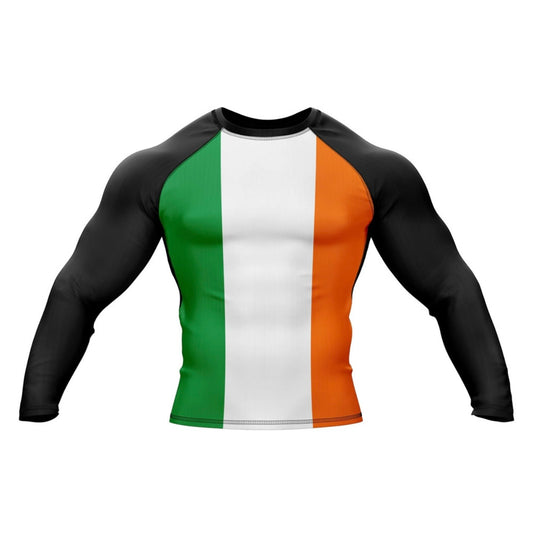 Irish Premium Rash Guard - LONG OR SHORT SLEEVE