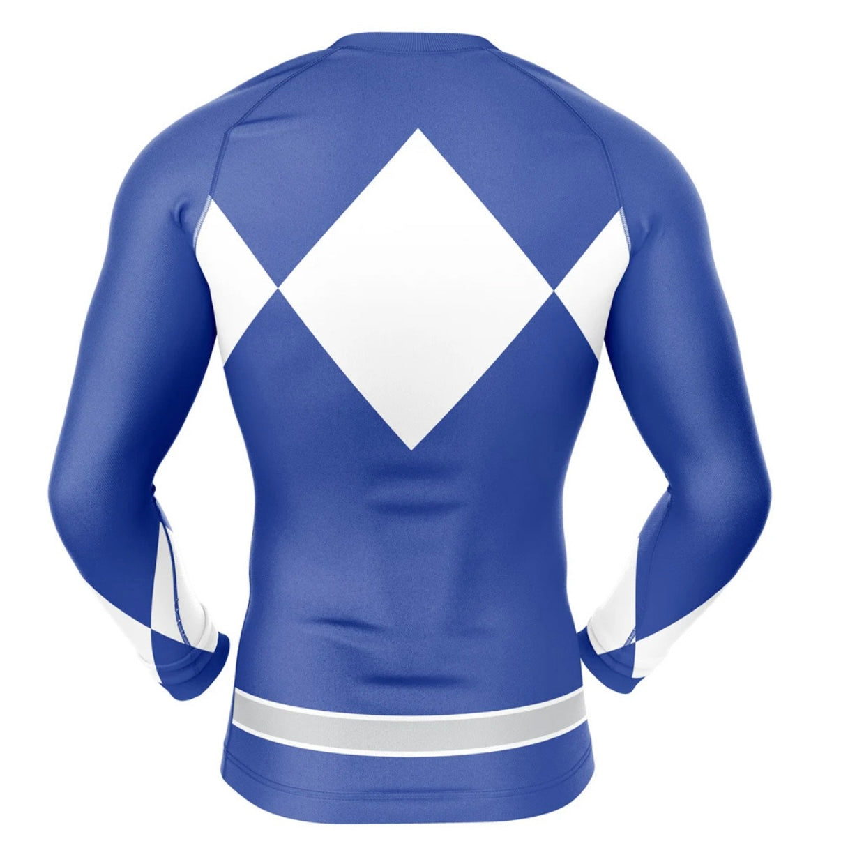 Blue Power Ranger Premium Rash Guard - LONG OR SHORT SLEEVE