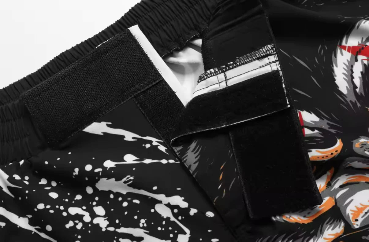 Wolf Premium BJJ No Gi Grappling Shorts