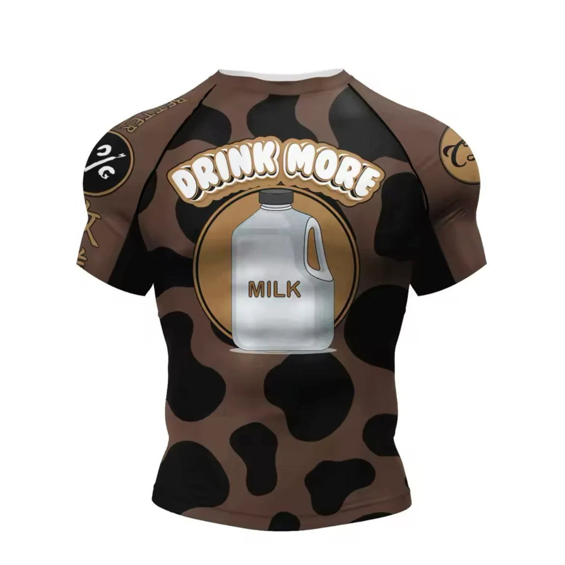 Milk Premium BJJ / MMA Rash Guard - LONG & SHORT SLEEVE VARIATIONS