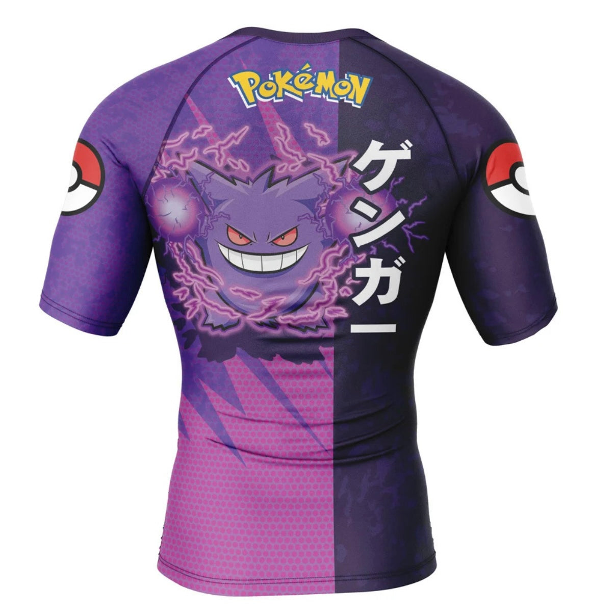 Pokemon Gengar Premium Short Sleeve Rash Guard