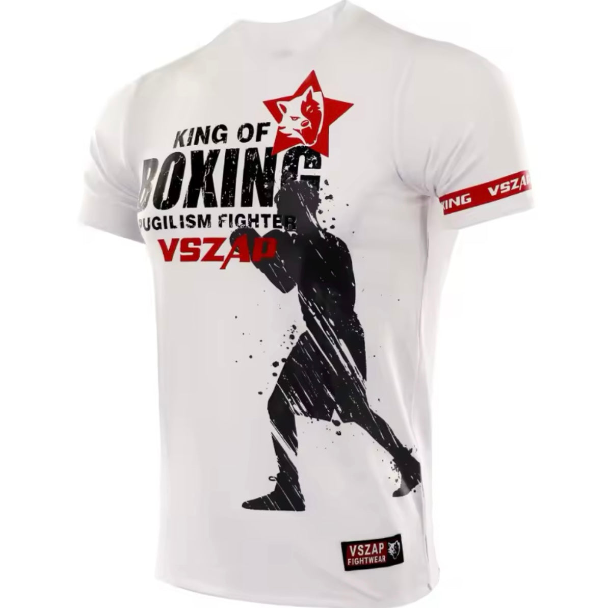 King of Boxing White Premium T-Shirt