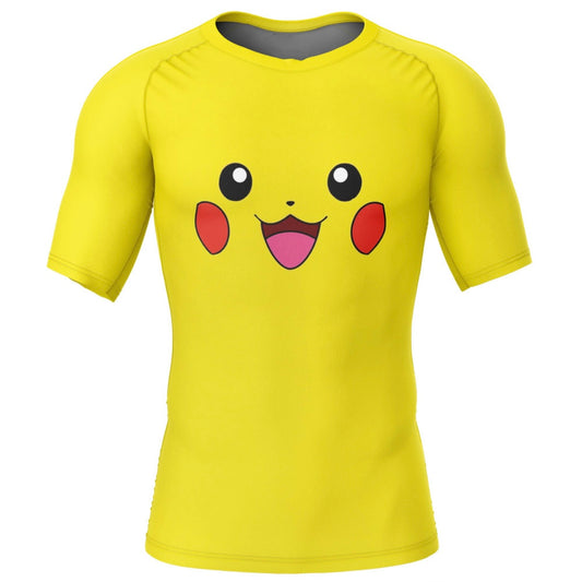 Pokemon Pikachu Premium Rash Guard - LONG OR SHORT SLEEVE