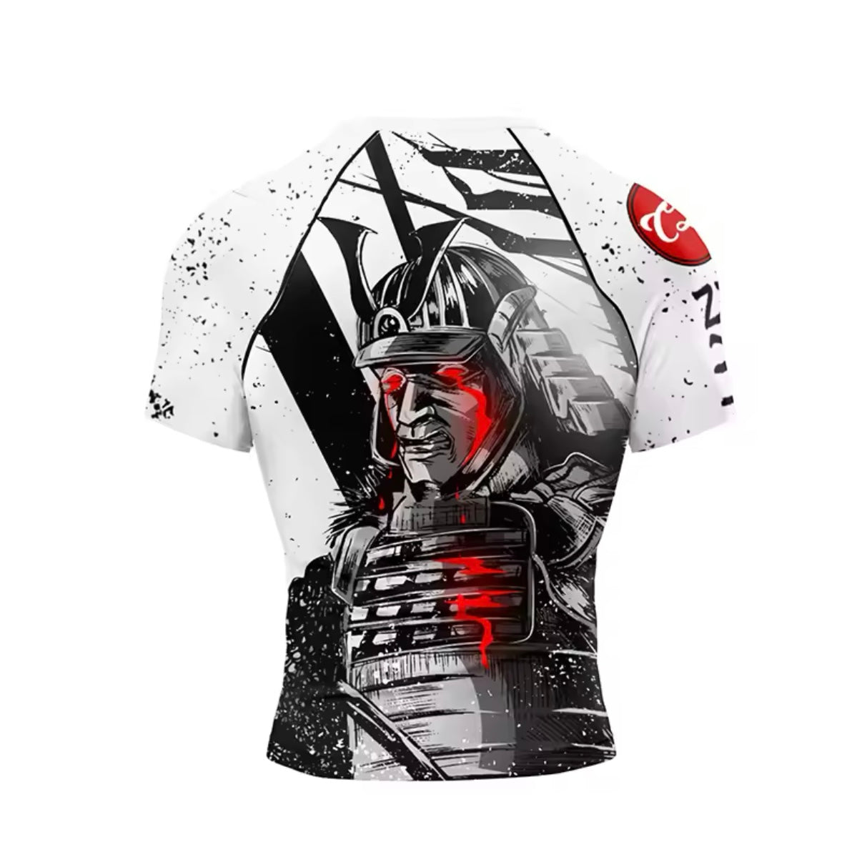 Samurai Warrior Premium BJJ / MMA Rash Guard - LONG & SHORT SLEEVE VARIATIONS