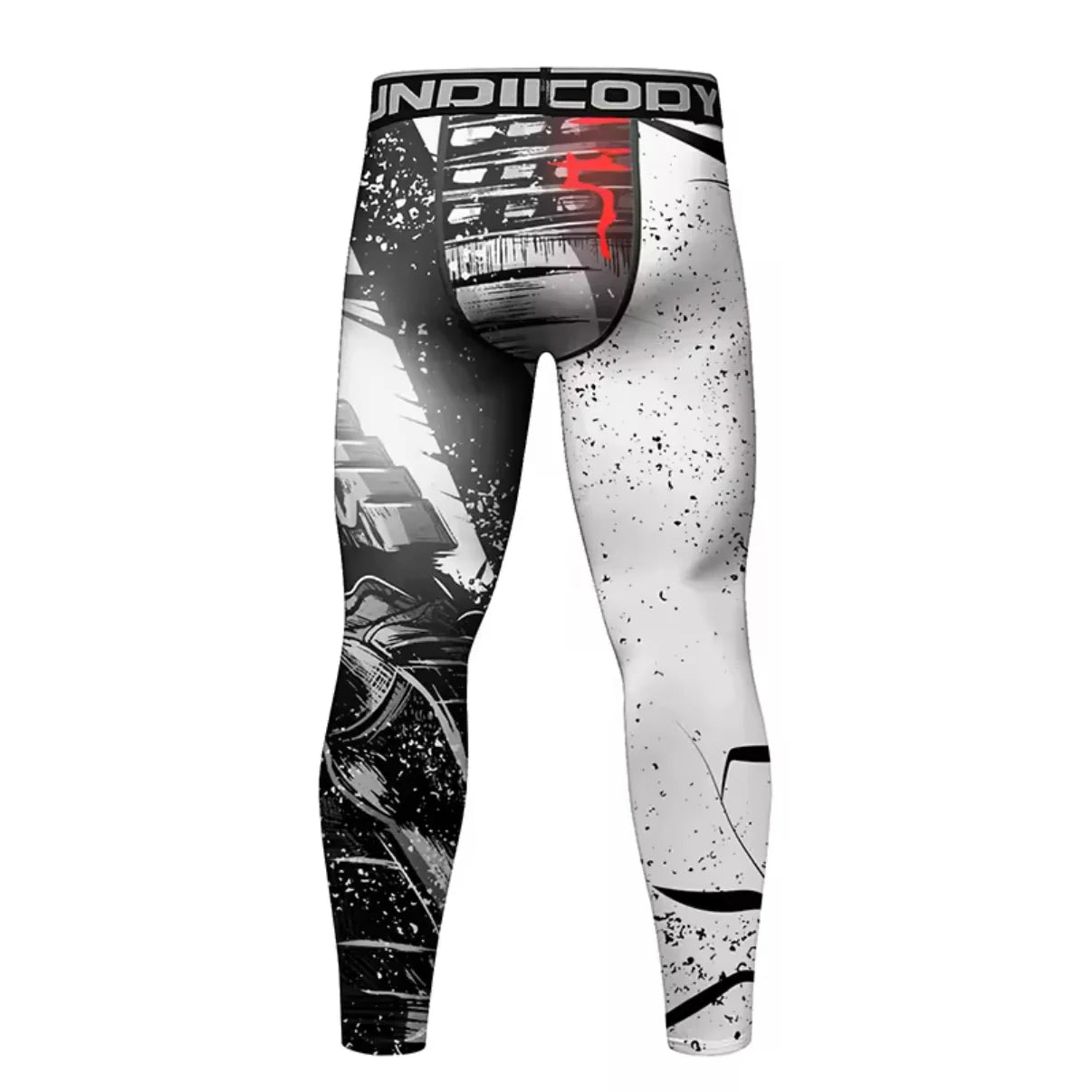 Samurai Warrior Premium Compression Spats for BJJ, MMA, Wrestling, CrossFit, Yoga, Running, Cycling, and More