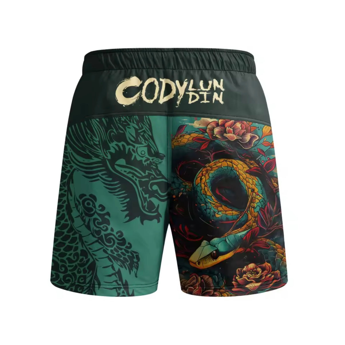 Skull & Dragon Premium BJJ No Gi Grappling Shorts