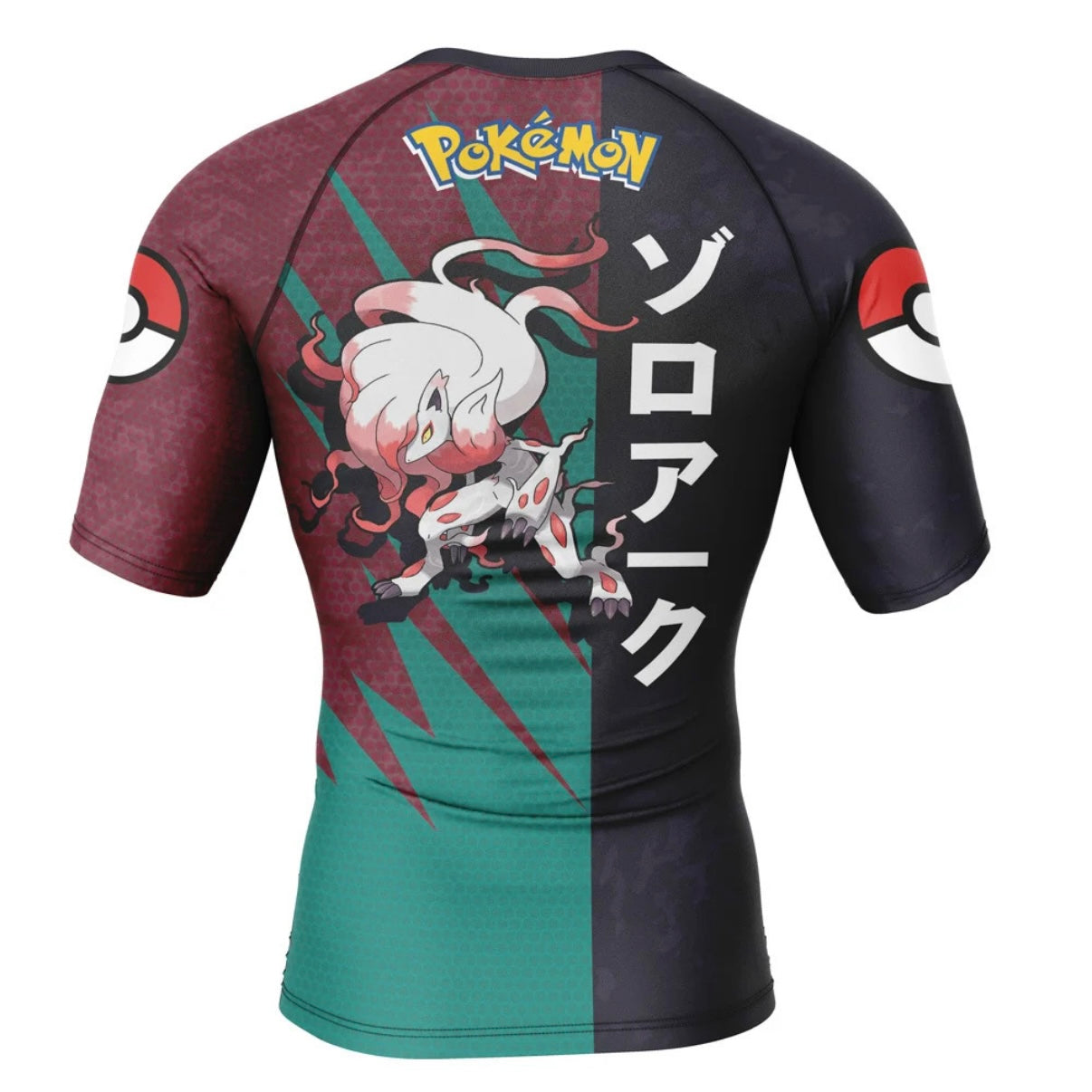 Pokemon Zoroark Premium Short Sleeve Rash Guard