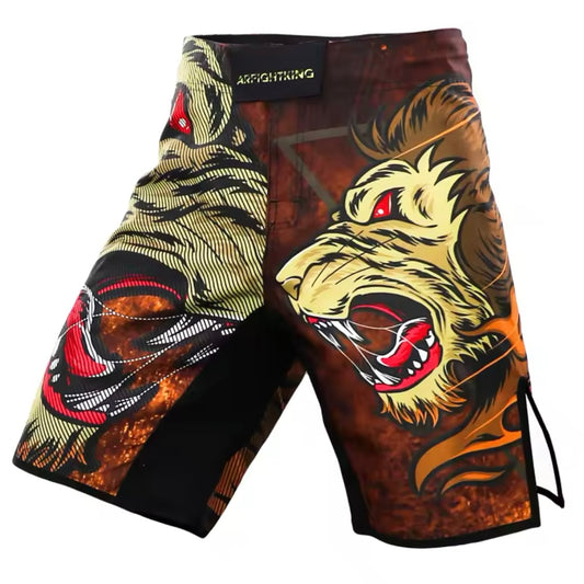 Brown Lion Premium MMA Grappling Shorts