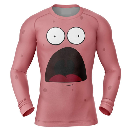 Spongebob Patrick Star Premium Rash Guard - LONG OR SHORT SLEEVE