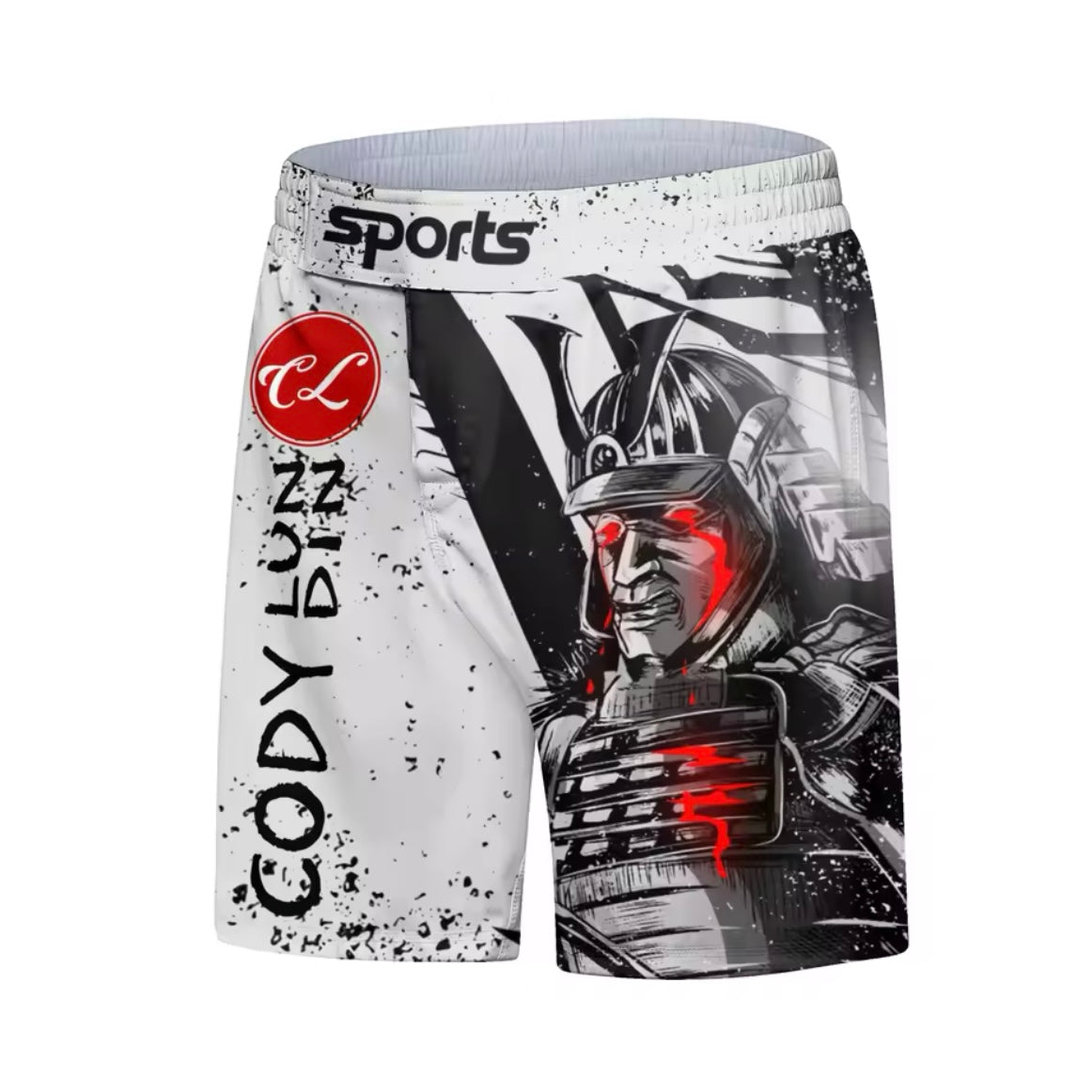 Samurai Warrior Premium BJJ No Gi / MMA Set. Rash Guard, Shorts & Spats