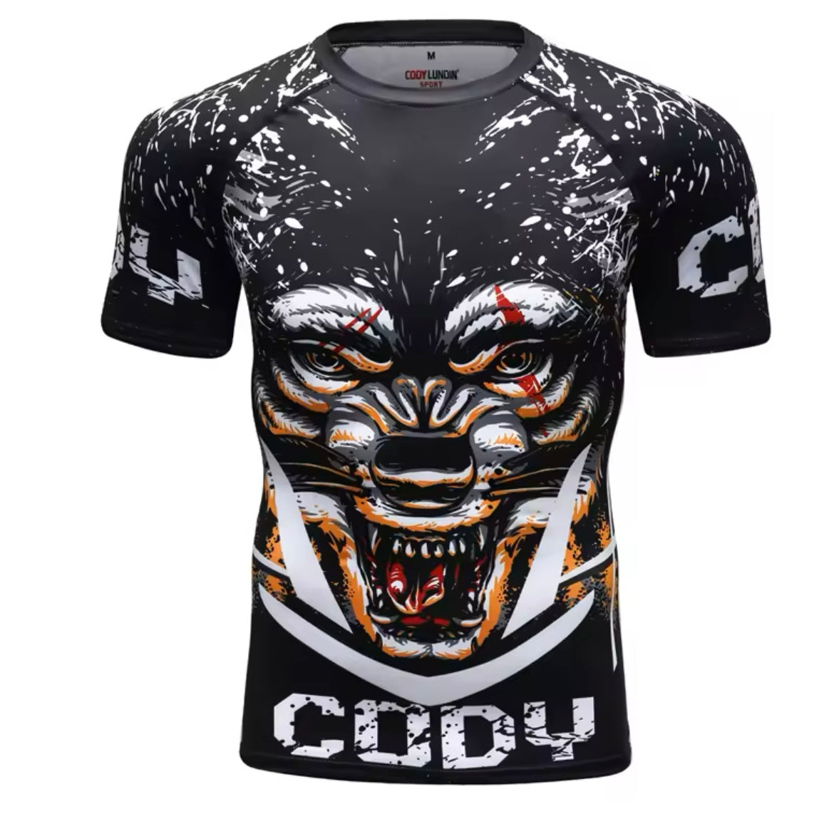 Wolf Premium BJJ No Gi / MMA Set. Rash Guard, Shorts & Spats