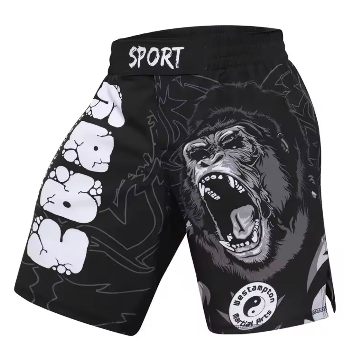 Gorilla Premium BJJ No Gi / MMA Set. Rash Guard, Shorts & Spats
