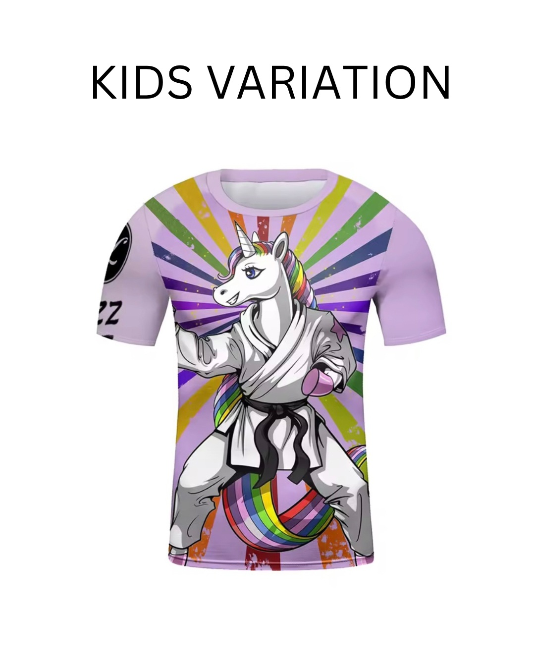 Unicorn Premium BJJ No Gi / MMA Set. Rash Guard, Shorts & Spats