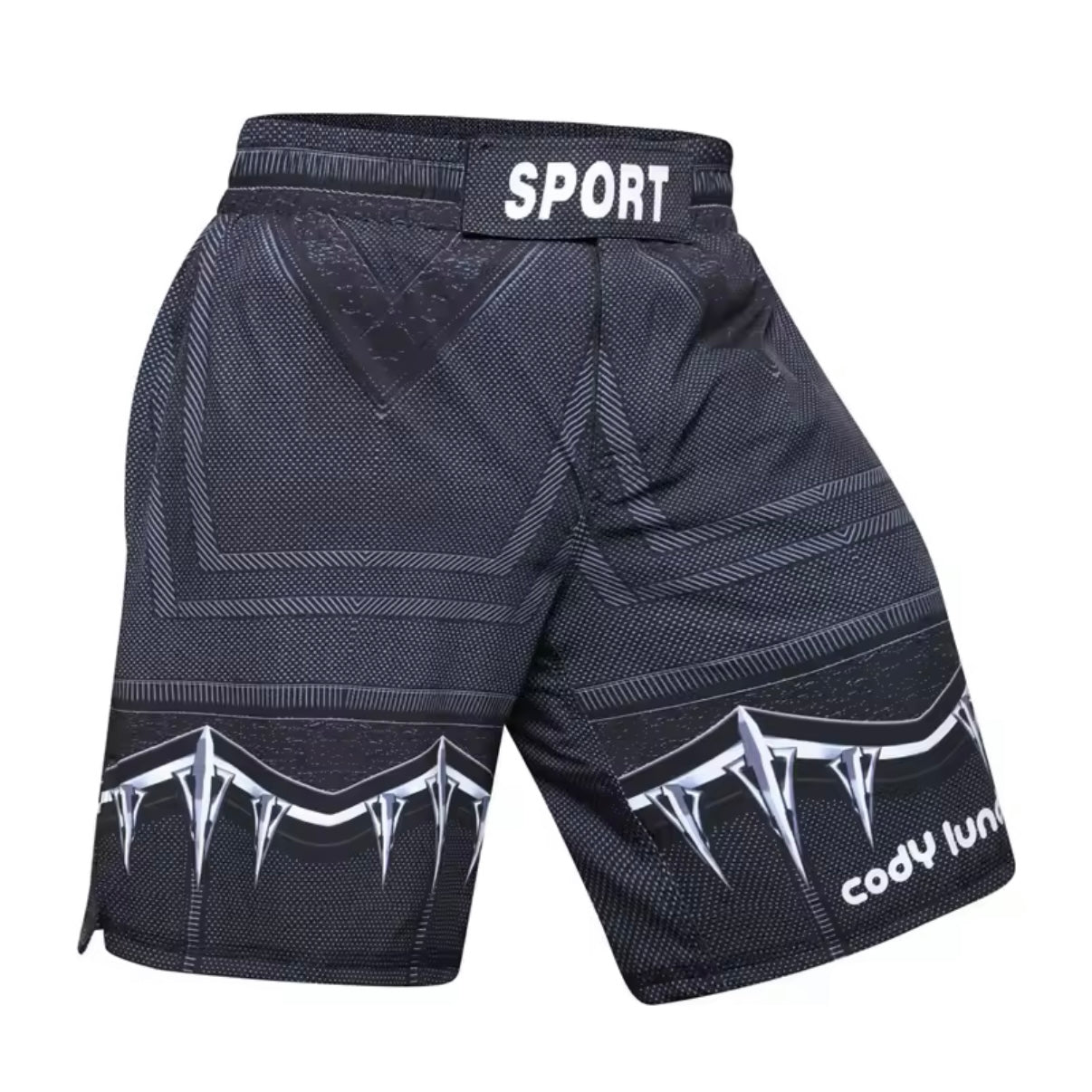 Black Panther Premium BJJ No Gi / MMA Set. Rash Guard, Shorts & Spats