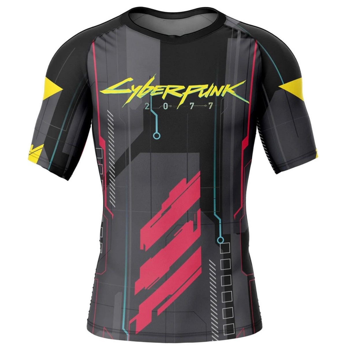 Cyberpunk 2077 Premium Rash Guard - LONG OR SHORT SLEEVE