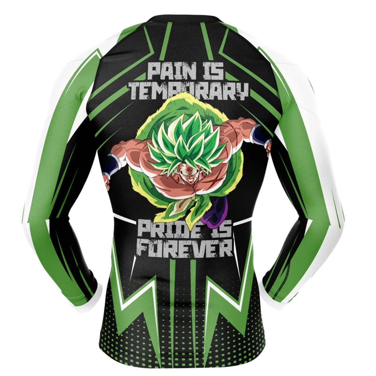 Dragon Ball Z Saiyan Legend Broly Premium Rash Guard - LONG OR SHORT SLEEVE