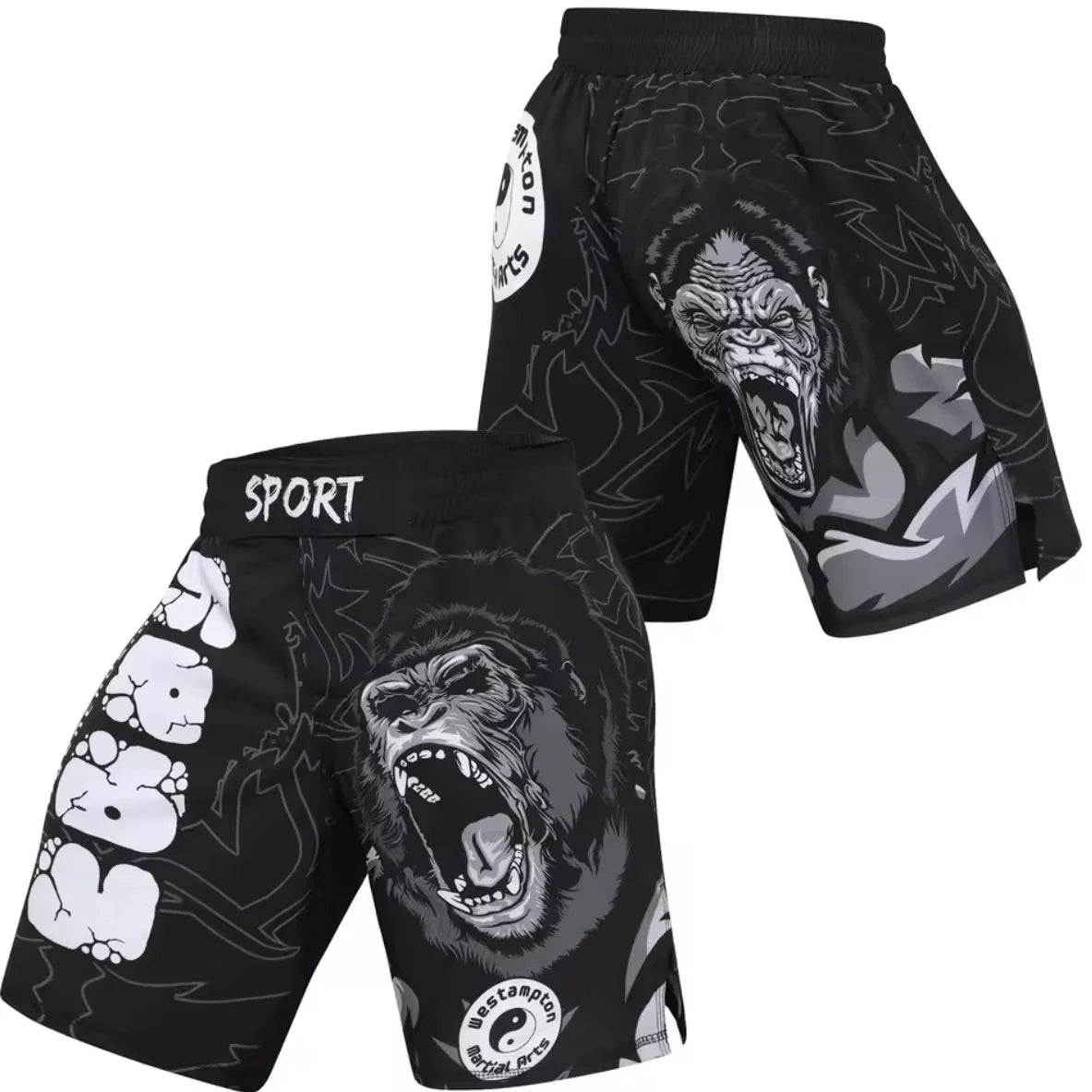 Gorilla Premium BJJ No Gi / MMA Grappling Shorts