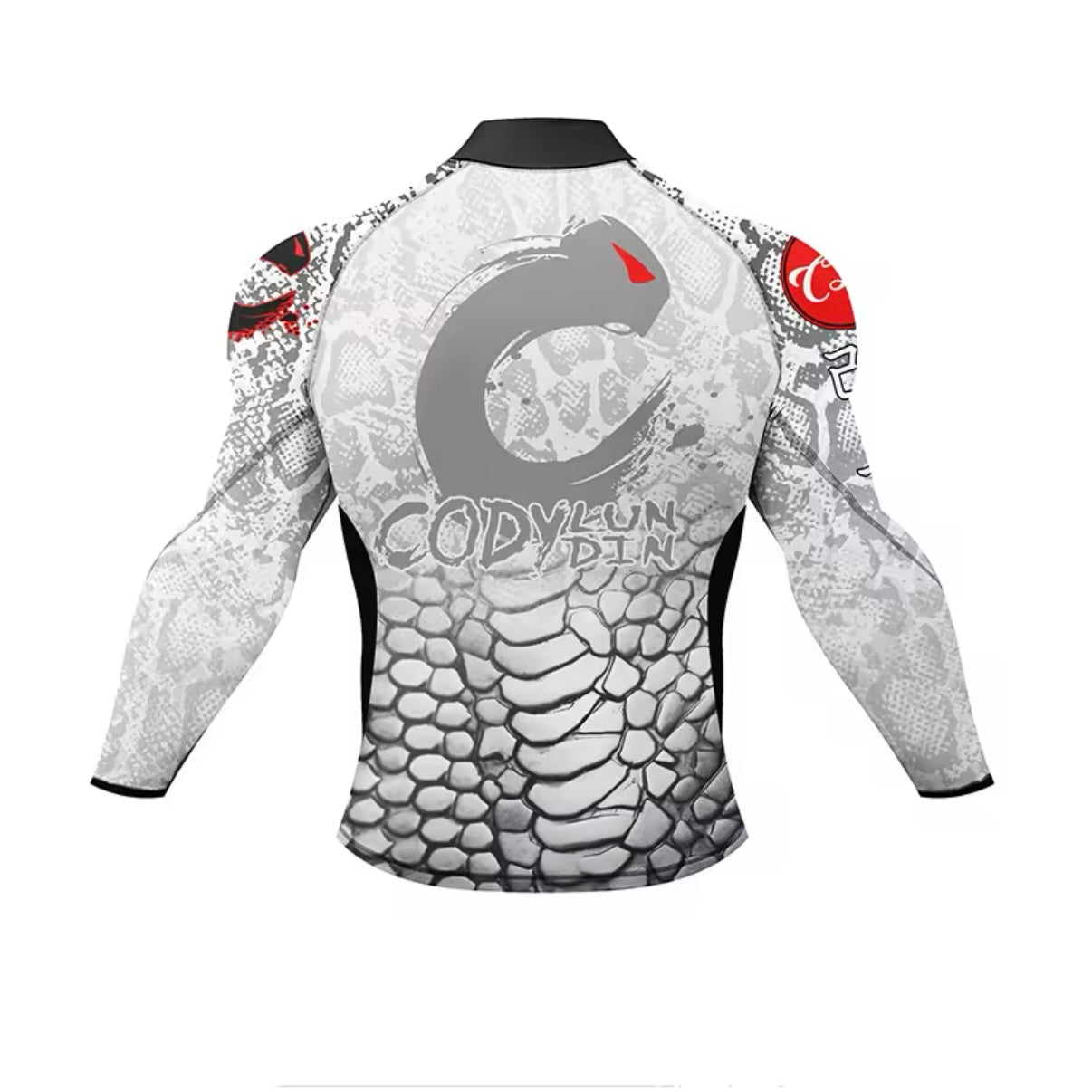 Venomous Premium BJJ / MMA High Neck Rash Guard - LONG & SHORT SLEEVE VARIATIONS
