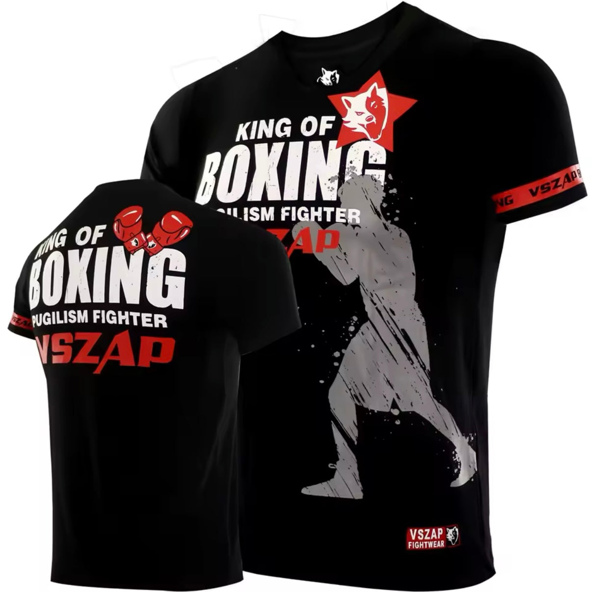 King of Boxing Black Premium T-Shirt