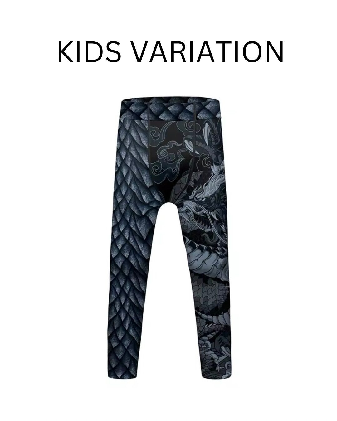 Black Dragon Premium BJJ No Gi / MMA Set. Rash Guard, Shorts & Spats