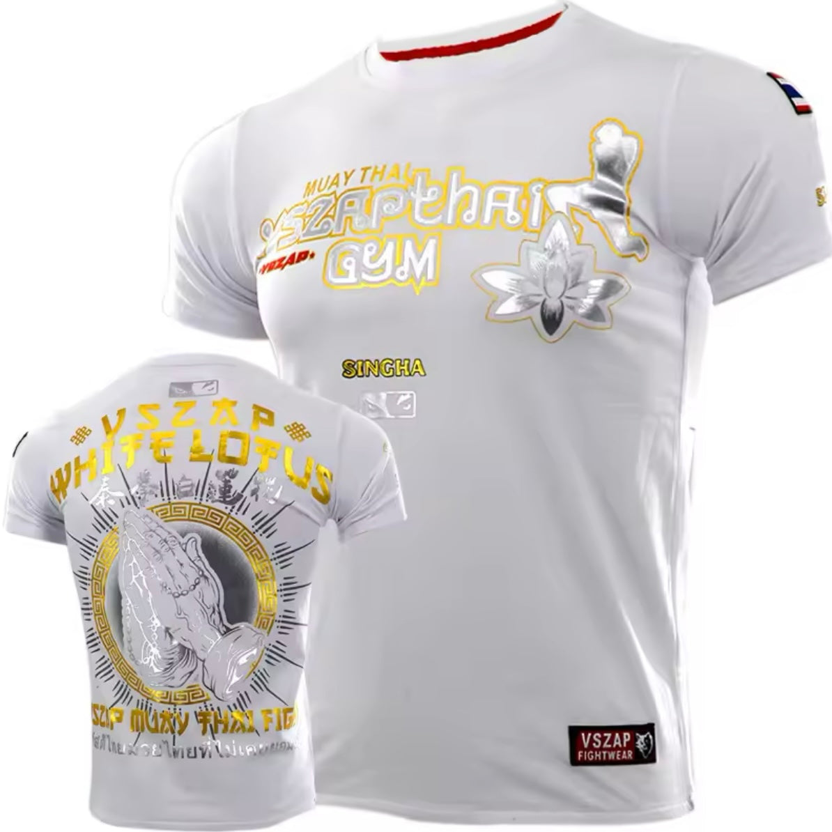 Muay Thai Gym White Premium T-Shirt
