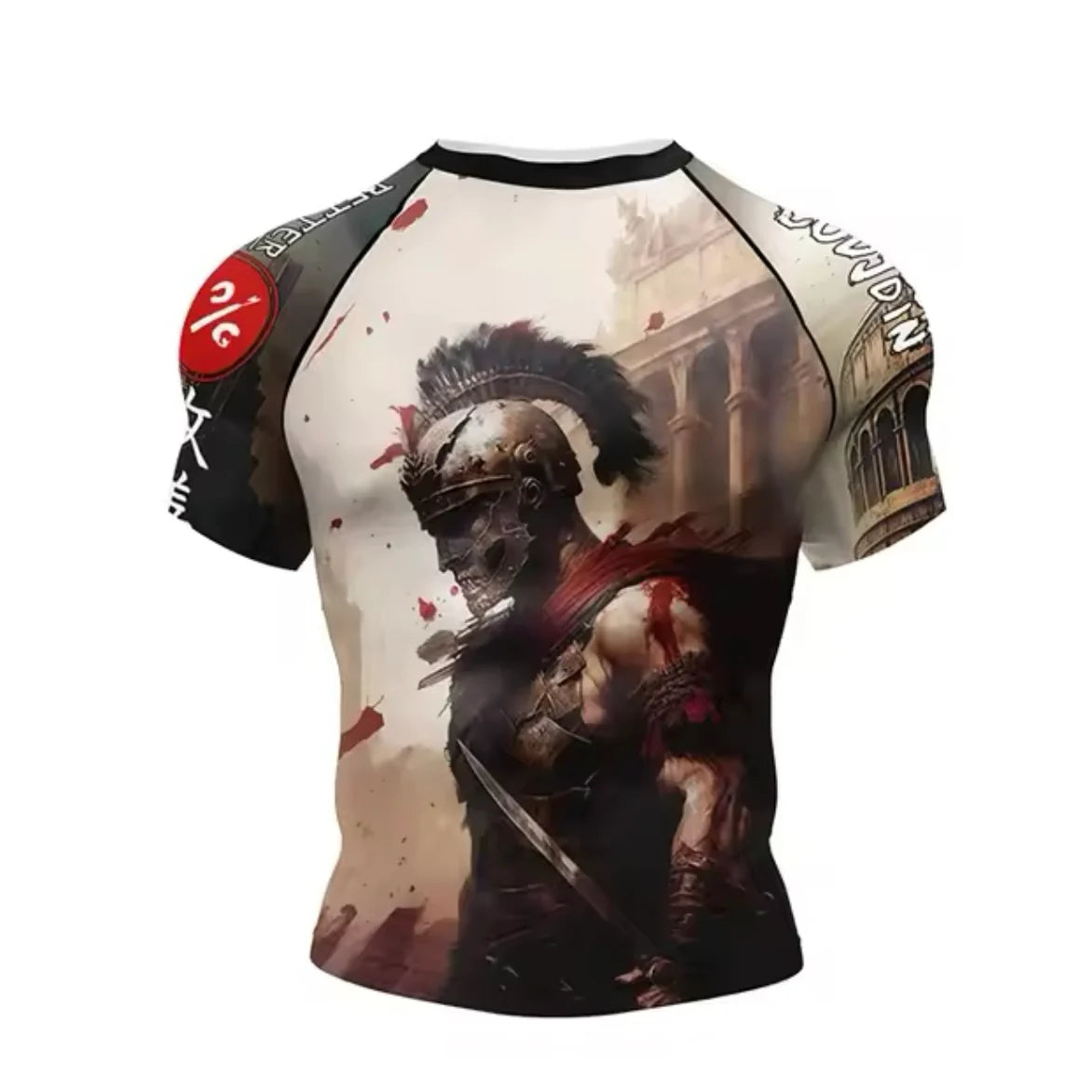 Gladiator Premium BJJ / MMA Rash Guard - LONG & SHORT SLEEVE VARIATIONS