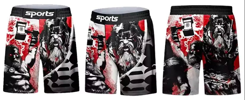 Warrior God Premium BJJ No Gi / MMA Grappling Shorts
