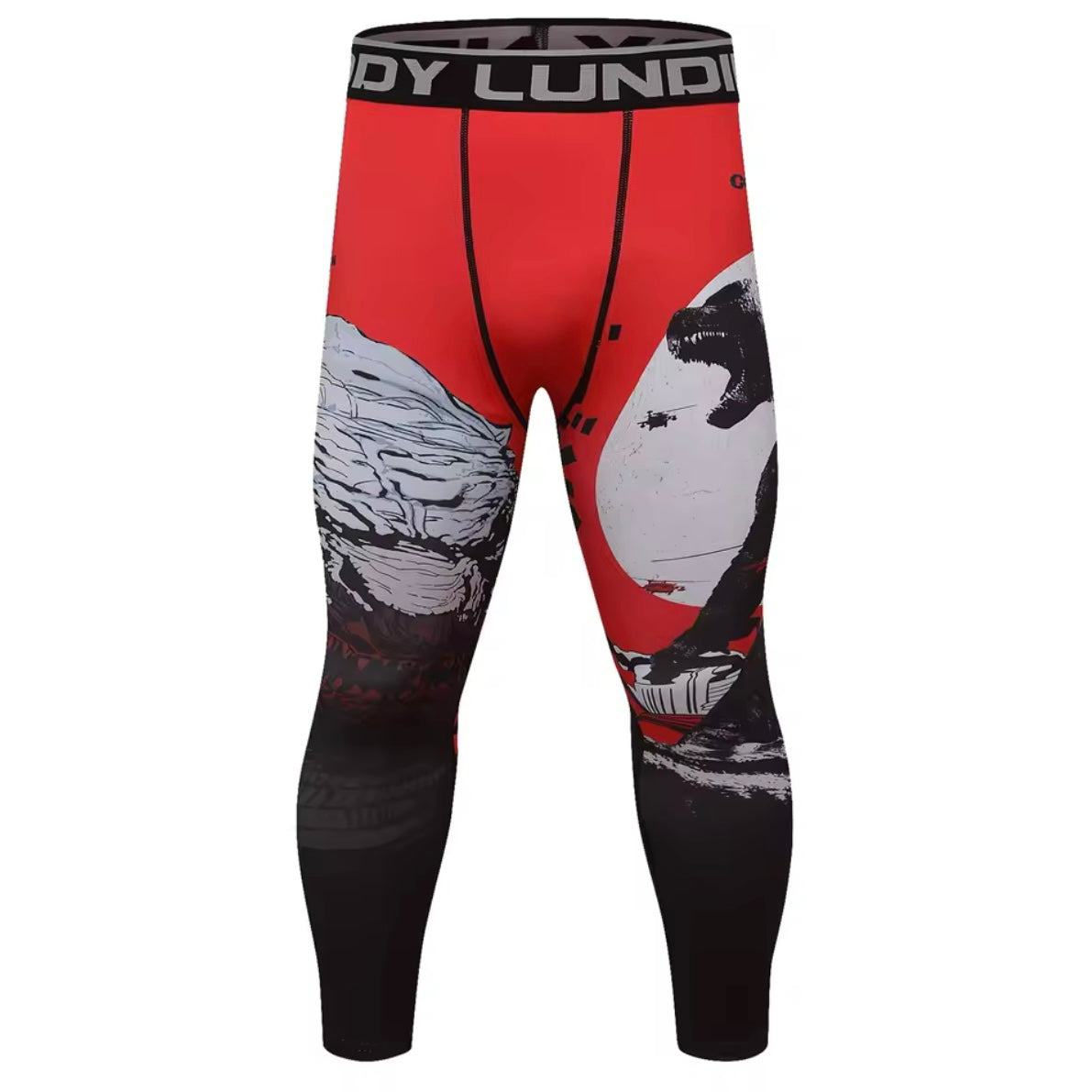Godzilla Premium BJJ No Gi / MMA Set. Rash Guard, Shorts & Spats