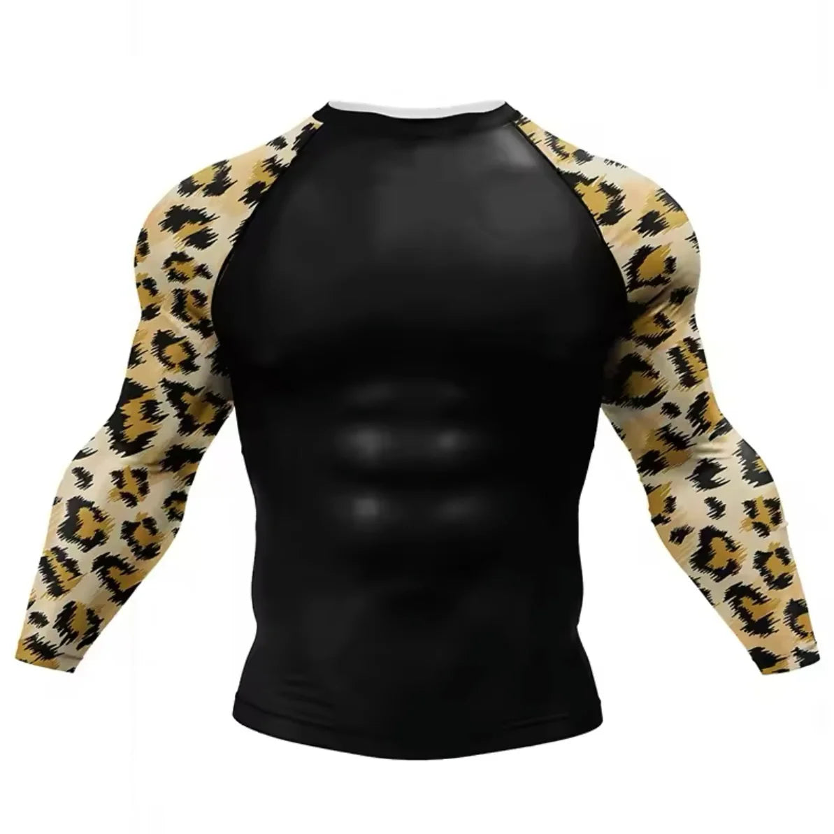 Leopard Premium BJJ / MMA Rash Guard - LONG & SHORT SLEEVE VARIATIONS