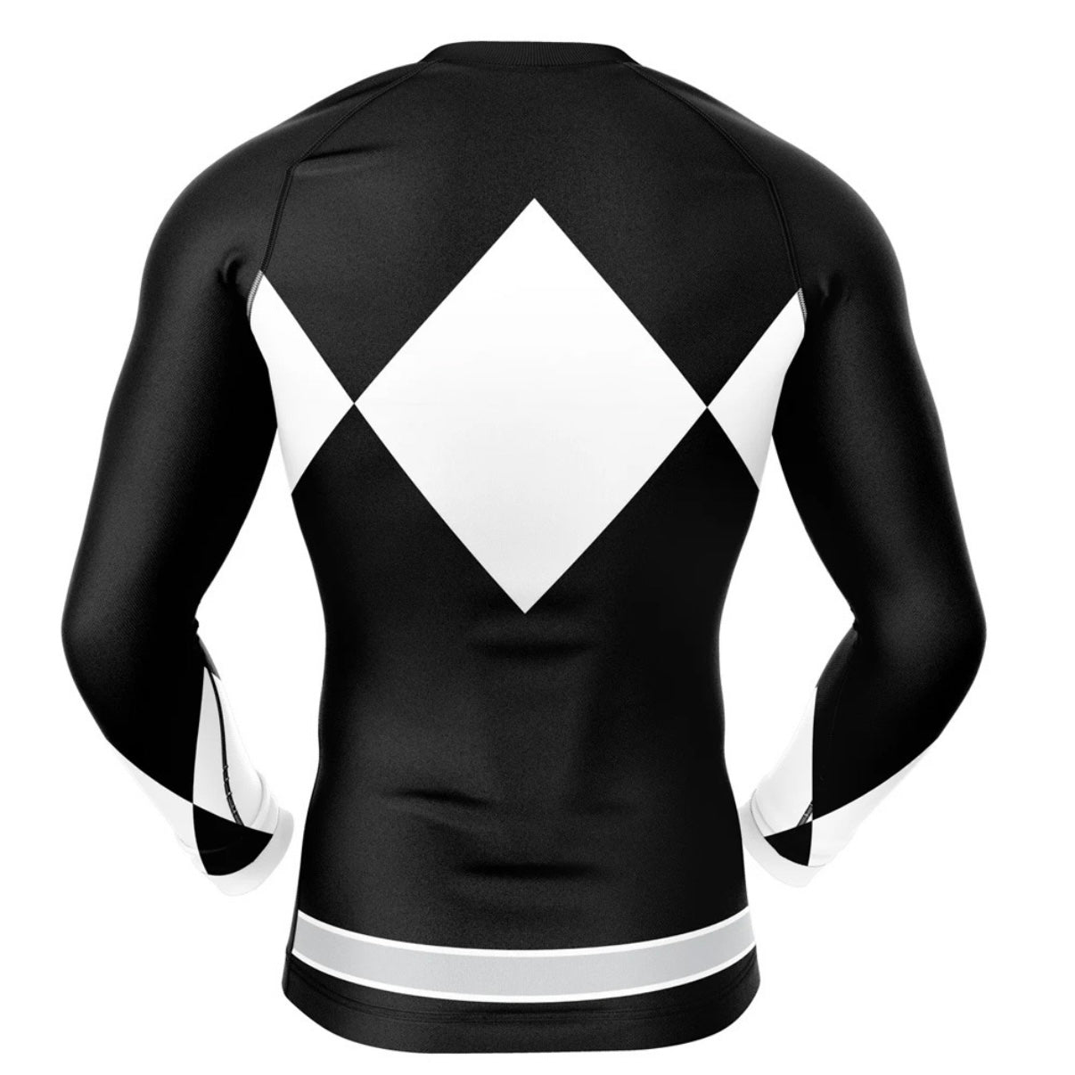 Black Power Ranger Premium Rash Guard - LONG OR SHORT SLEEVE