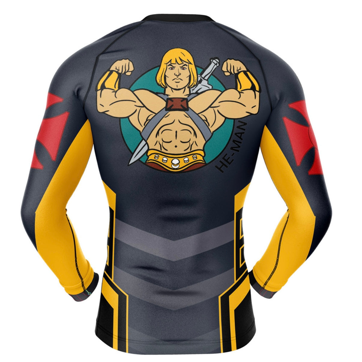 Masters of the Universe He-Man Gym Premium Rash Guard - LONG OR SHORT SLEEVE