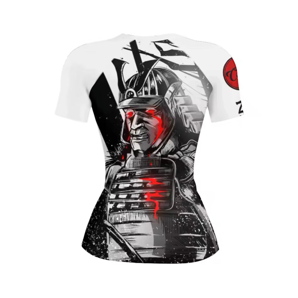Women’s Samurai Warrior Premium BJJ / MMA Rash Guard
