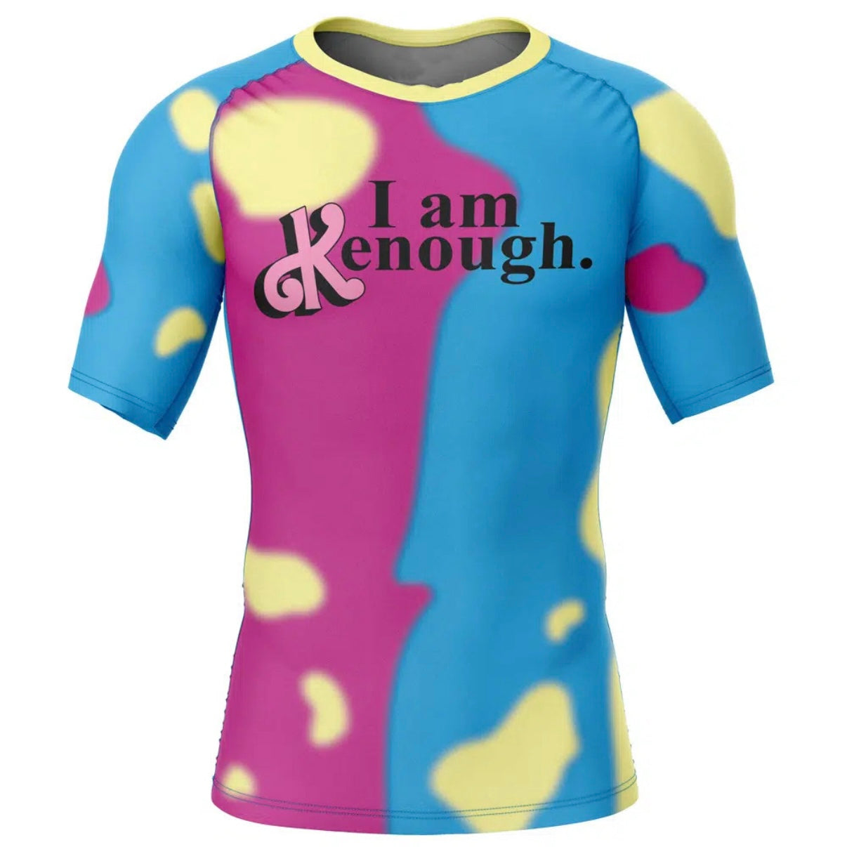Barbie I am Kenough Premium Short Sleeve Rash Guard
