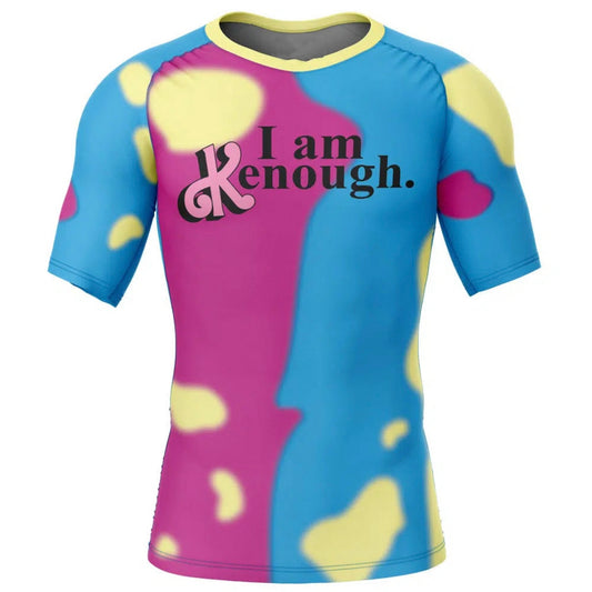 Barbie I am Kenough Premium Short Sleeve Rash Guard