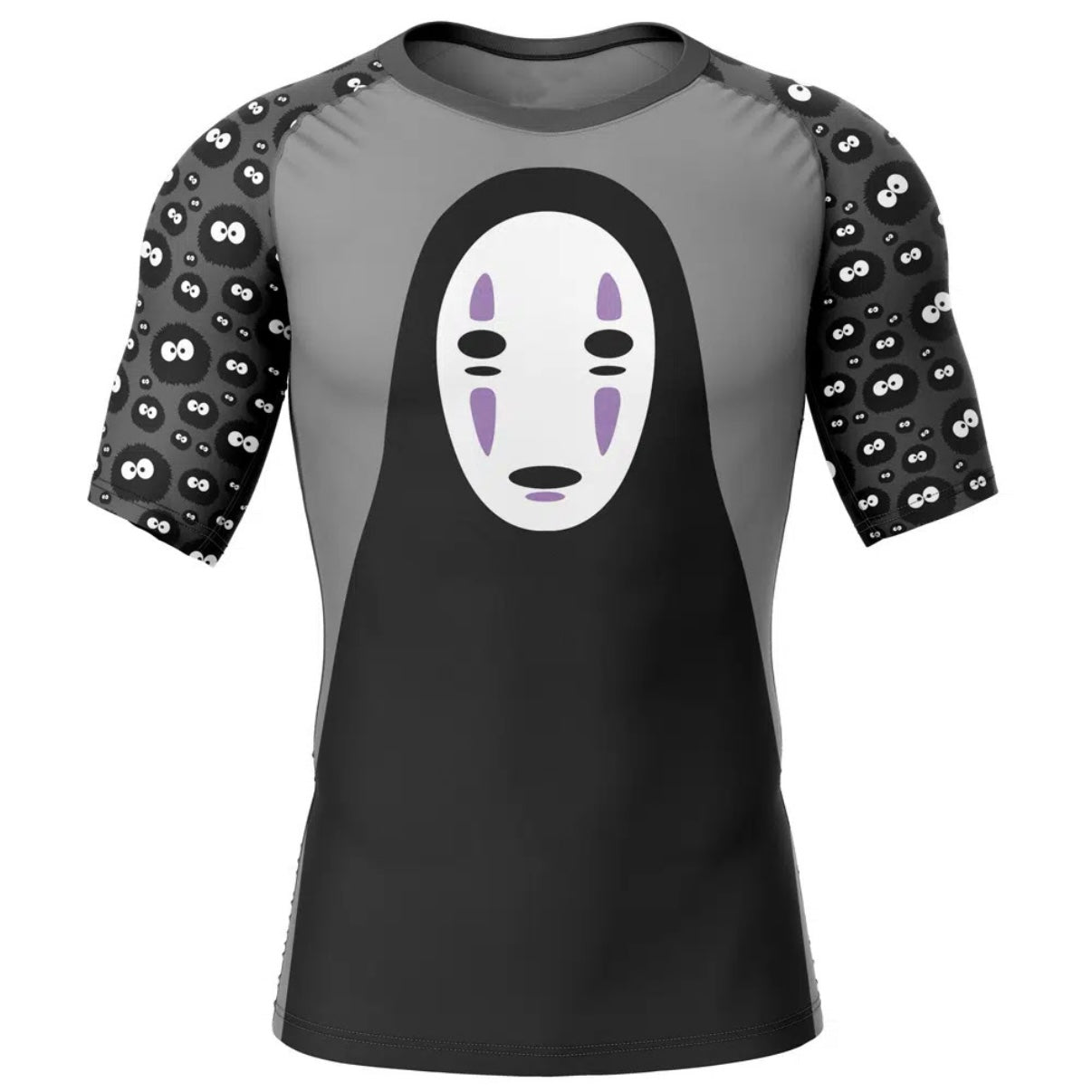 Spirited Away No Face Premium Short Sleeve Rash Guard